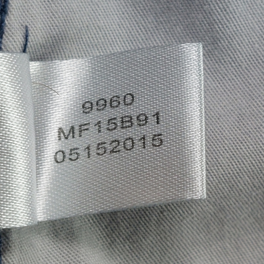 Peter Millar Nanoluxe Corduroy Pants Mens Size 36x34 Blue Straight Leg MF15B91 - Picture 11 of 12